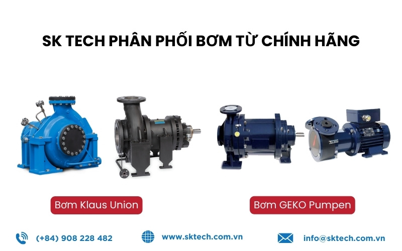 SK Tech phân phối bơm từ chính hãng