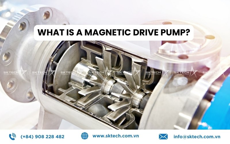 What is a magnetic drive pump?